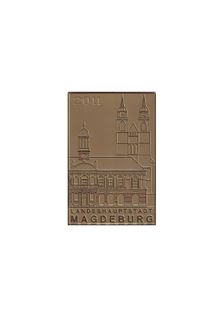 Stadtplakette Magdeburg